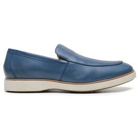 Sapato Casual Azul Sky em Couro - 57996SKY - MADOK