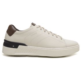Sapato Jota Pe Casual Off White 3D Street em Couro... - MADOK