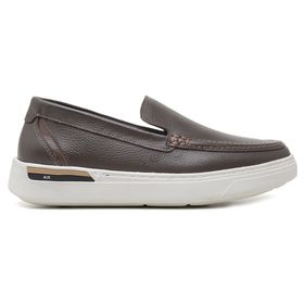 Sapato Jota Pe Casual Marrom em Couro Air Sonic - ... - MADOK