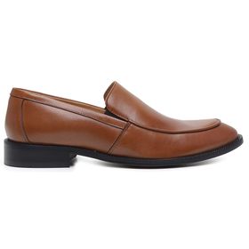 Sapato Social Caramelo em Couro - 45887CRM - MADOK