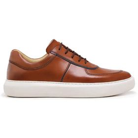 Sapato Casual Caramelo em Couro - 901CRM - MADOK