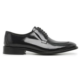 Sapato Social Preto em Couro - 28406P - MADOK