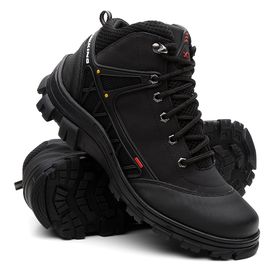 Coturno Masculino Adventure REF 5000 Preto - Loren... - Lorenzzo Lopez