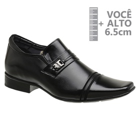 sapato masculino salto interno 10cm