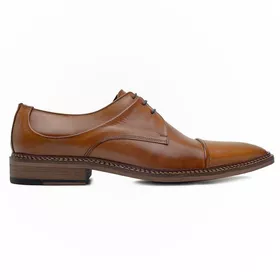 Sapato Social Whisky em Couro Premium - 20065W - MADOK