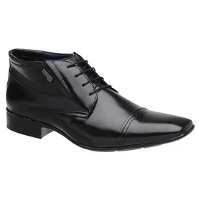 Bota Social Jota Pe Preta Air Boot Manhattan - 72... - MADOK