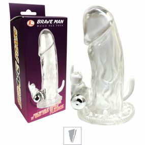 *Capa Peniana Com Estimulador e Vibro Brave Man 9cm SI (1071... - Sex Shop Atacado Star: Produtos Eróticos e lingerie