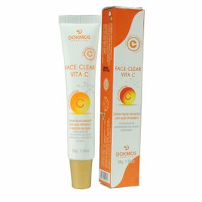 **Creme Facial Face Clear Vita C 30g (17091) - Padrão - Atacado Star Sex Shop, Lingerie e Produtos Eróticos