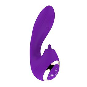 Vibrador Recarregável SI (7213) - Roxo - Sex Shop Atacado Star: Produtos Eróticos e lingerie