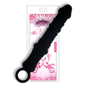 *Plug Com Ondulações Dulch Cannon SI (5317) - Preto - Sex Shop Atacado Star: Produtos Eróticos e lingerie