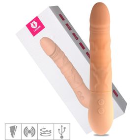 Vibrador Rotativo Recarregável King SI (5596) - Bege - Sex Shop Atacado Star: Produtos Eróticos e lingerie