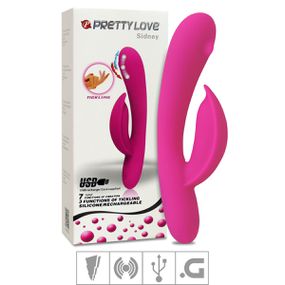 Vibrador Recarregável Sidney SI (6009) - Rosa - Sex Shop Atacado Star: Produtos Eróticos e lingerie