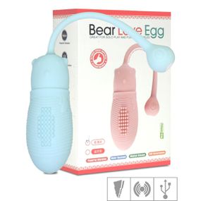 Cápsula Vibrátoria Recarregável Bear Love Egg SI (6399) - A... - Sex Shop Atacado Star: Produtos Eróticos e lingerie