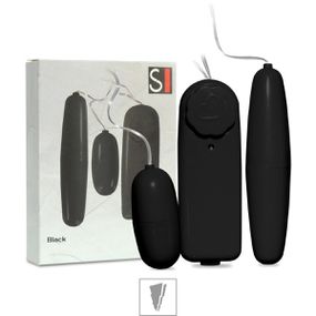 *Bullet Com Cápsula Dupla SI (6408) - Preto - Atacado Star Sex Shop, Lingerie e Produtos Eróticos