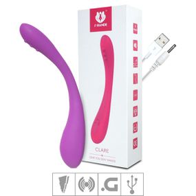 Vibrador Ponto G Recarregável Clare SI (6692) - Roxo - Sex Shop Atacado Star: Produtos Eróticos e lingerie