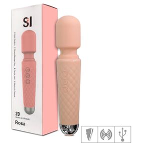 Massageador Recarregável Varinha Mágical SI (7166) - Rosa - Sex Shop Atacado Star: Produtos Eróticos e lingerie