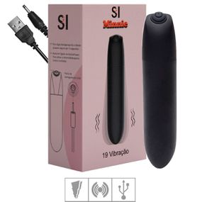 Cápsula Vibratória Recarregável Minnie SI -(7839) - Preto - Atacado Star Sex Shop, Lingerie e Produtos Eróticos