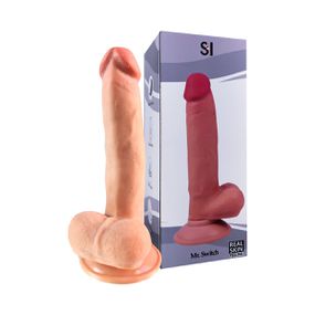 Prótese 14x11cm Com Ventosa Articulada Mr.Switch SI (8329) ... - Atacado Star Sex Shop, Lingerie e Produtos Eróticos