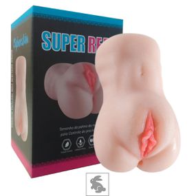 Masturbador Vagina e Ânus SI (8872) - Bege - Atacado Star Sex Shop, Lingerie e Produtos Eróticos