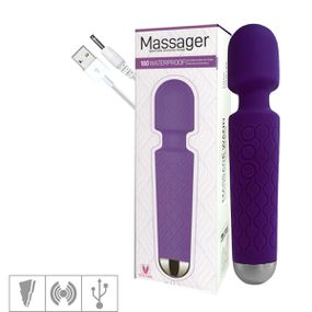 Massageador Recarregável Varinha Mágica Waterproof VP - (AV0... - Atacado Star Sex Shop, Lingerie e Produtos Eróticos