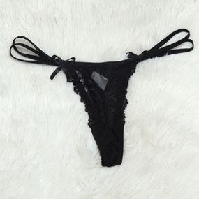 *Calcinha Ester (CF612) - Preto - Atacado Star Sex Shop, Lingerie e Produtos Eróticos