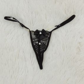 *Calcinha Perola (CF619) - Preto - Sex Shop Atacado Star: Produtos Eróticos e lingerie