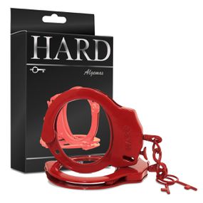 Algema em Metal Hard (CSA109M-HA109M) - Vermelho - Sex Shop Atacado Star: Produtos Eróticos e lingerie