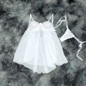 *Camisola Bianca (DM001) - Branco - Sex Shop Atacado Star: Produtos Eróticos e lingerie