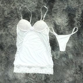 *Camisola Isabelly (DM031) - Branco - Sex Shop Atacado Star: Produtos Eróticos e lingerie
