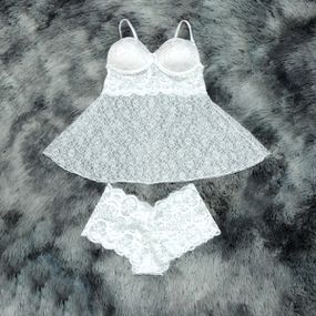 *Camisola Belíssima (DM170) - Branco - Sex Shop Atacado Star: Produtos Eróticos e lingerie