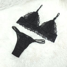 Conjunto Linda (DR4519) - Preto - Sex Shop Atacado Star: Produtos Eróticos e lingerie