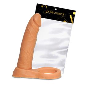 *Anel Companheiro 13cm Dominatrixxx (DX051) - Bege - Sex Shop Atacado Star: Produtos Eróticos e lingerie