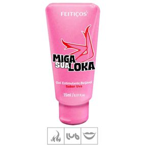 Excitante Feminino Miga Sua Loka 15ml (FE9895) - Uva - Atacado Star Sex Shop, Lingerie e Produtos Eróticos