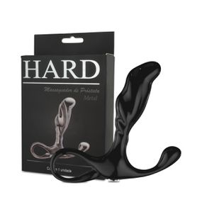 Massageador de Próstata em Metal (HA125) - Preto - Atacado Star Sex Shop, Lingerie e Produtos Eróticos