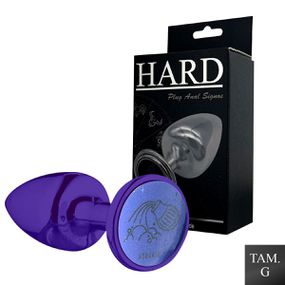 Plug Metálico G Signos Aquário (HA164AQ) - Lilás - Atacado Star Sex Shop, Lingerie e Produtos Eróticos
