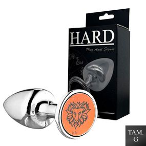 Plug de Metal G Signos Leão (HA164LE) - Cromado - Atacado Star Sex Shop, Lingerie e Produtos Eróticos