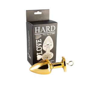 Plug Metálico G ABC Para Personalização - (HA179) - Dourado... - Atacado Star Sex Shop, Lingerie e Produtos Eróticos