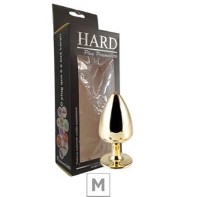 Plug de Metal M Personalittè (HA186) - Dourado - Atacado Star Sex Shop, Lingerie e Produtos Eróticos