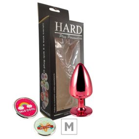 Plug de Metal M Personalittè Com Duas Pedras - (HA186) - Ver... - Atacado Star Sex Shop, Lingerie e Produtos Eróticos