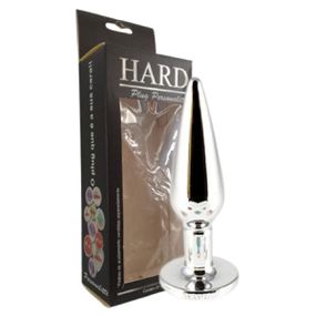 Plug Metálico Slim Personalitté (HA188) - Cromado - Atacado Star Sex Shop, Lingerie e Produtos Eróticos