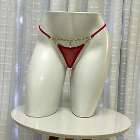 Calcinha Ostentação Íntimo Delas (ID1057) - Vermelho - Sex Shop Atacado Star: Produtos Eróticos e lingerie