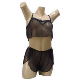 Conjunto Nicole (ID1127) - Preto - Atacado Star Sex Shop, Lingerie e Produtos Eróticos