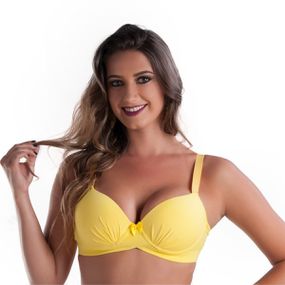 *Soutien Duanip Com Bojo (DU783) - Amarelo - Atacado Star Sex Shop, Lingerie e Produtos Eróticos