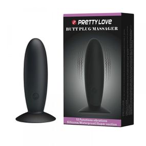 *Plug Anal Recarregável 12 Vibrações VP (PL046-16991) - Pad... - Sex Shop Atacado Star: Produtos Eróticos e lingerie