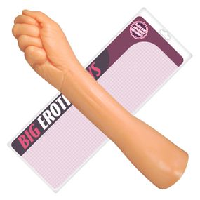 Prótese 35x24cm Hand Fist Punho (PR101-11070) - Bege - Sex Shop Atacado Star: Produtos Eróticos e lingerie