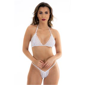 Fantasia Mini Segredinho (PS7241) - Branco - Sex Shop Atacado Star: Produtos Eróticos e lingerie