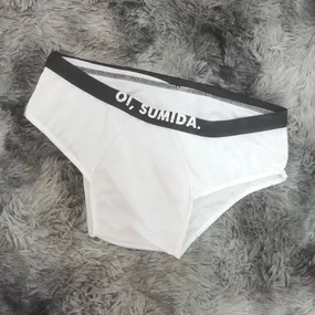 *Cueca Oi Sumida (SF1306-ST628) - Branco C/ Preto - Sex Shop Atacado Star: Produtos Eróticos e lingerie