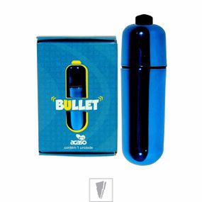 Cápsula Vibratória Bullet Acaso (ST221) - Azul Metálico - Sex Shop Atacado Star: Produtos Eróticos e lingerie