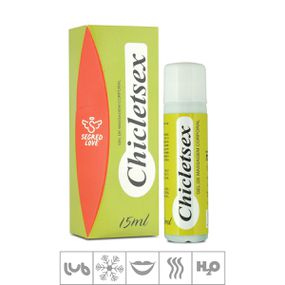 Lubrificante Beijável Chicletsex 15ml (ST553) - Menta - Sex Shop Atacado Star: Produtos Eróticos e lingerie