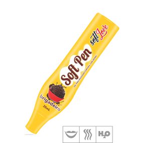 **Caneta Comestível Soft Pen 35ml (ST672) - Brigadeiro - Sex Shop Atacado Star: Produtos Eróticos e lingerie